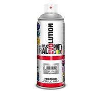 PINTYPLUS Pintura en spray Acrilica Brillo EVOLUTION spray 520cc Grey Aluminium RAL 9007