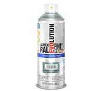 PINTYPLUS PINTURA EN SPRAY EVOLUTION WATER-BASED 520CC RAL 7001 GRIS PLATA