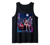 Pinup Girls & Exotic Cars tee Sexy JDM Girl & JDM Tuner Car Camiseta sin Mangas