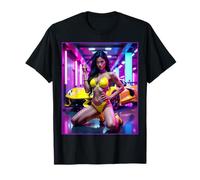 Pinup Girls & Exotic Cars Tee Sexy Latina Girl & Exotic Car Camiseta