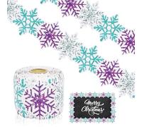 Pinwand Bordüre, 82 Fuß Pinnwand Bordüre Weihnachten, Pinnwandrändern Klassenzimmer, Snowcken Bordüre, Bulletin Board Border für Schule, Büro, Zuhause Weihnachten Dekoration