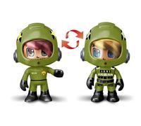 Pinypon Action - Camión de Las Fuerzas Especiales, furgón de Juguete con Espacio para Figuras y +15 Accesorios, Incluye 2 muñecos, para niños y niñas Desde 4 años, Famosa (PNC52000)