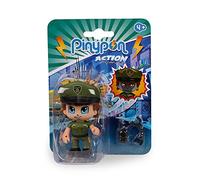 Pinypon Action Figuras Buenos contra Malos ¡la Misma Figura con Dos Caras! 4 Mod, sdos, Exp, 24 unds