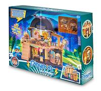 Pinypon Action - Robo en el Museo, Set de Juego de policías, Monstruos y Aventuras, con Luces y Sonidos para un Juego Divertido, Incluye 2 muñecos Pinypon, + 4 años, Famosa (700016647)