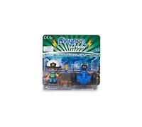 Pinypon Action - Segway vehículo de policía con 1 Figura, para niños y niñas a Partir de 4 a 8 años, (Famosa 700015693)