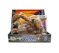 Pinypon Action T-Rex con Sonido, Playset de Figuras de Acción Explorador y Muñeco Dinosaurio de Juguete, Tiranosaurio Que Ruge, Juguete para Niños y Niñas Desde 4 Años, Famosa (PNC26000)