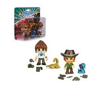 Pinypon Action - Wild 2 Figuras con 2 Animales, para niños y niñas a Partir de 4 años, Famosa (700016607)