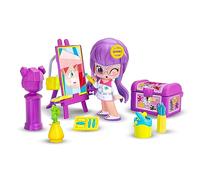 Pinypon - by PINY, Clase Art, playset Escenario Bellas Artes y Accesorios como la Serie PINY Institute of New York, 1 Figura de Lilith, para niños y niñas Desde 4 años, Famosa (PNP04200)