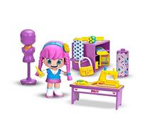 Pinypon - by PINY, Clase Fashion, playset Escenario diseño de Moda y Accesorios como la Serie PINY Institute of New York, 1 Figura de Michelle, para niños y niñas Desde 4 años, Famosa (PNP04100)