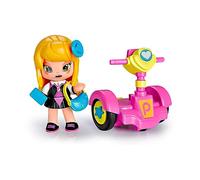 Pinypon - by PINY, Dareway con Julia, muñeca de Michelle de la Serie PINY Institute of New York, con su Segway Rosa y 2 Accesorios, para niños y niñas Desde 4 años, Famosa (PNP01200)