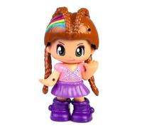 Pinypon - Iris Surprise, contenedor de la prota del Canal, de tamaño Grande y desplegable en Caja con Compartimentos para Accesorios Sorpresa y una Mini Figura, Famosa (700017211)