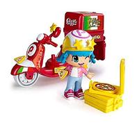 Pinypon - Moto de Pizzería, con 1 Figura, niños y niñas de 4 a 8 años (Famosa 700014911), Color/Modelo Surtido