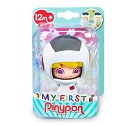 Pinypon My First, Figura Astronauta, con Traje Espacial y Casco Blancos, con 3 Caras Diferentes y Cuerpo Intercambiable, para estimular el Juego de peques a Partir de 1 año