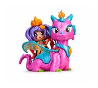 Pinypon- Reina y Dragón Volador niñas a Partir de 4 años (Famosa 700015547)