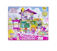 Pinypon School, varias aulas y accesorios, con 3 personajes incluidos, multic...