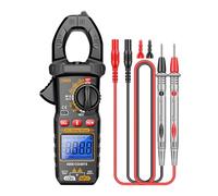 Pinza amperimétrica CA - multímetro de pinza multifuncional profesional avanzado de 6000 cuentas, probador digital con retroiluminación antorcha | Para prueba de temperatura de resistencia de