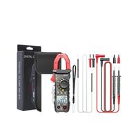 Pinza amperimétrica CM82, CC/CA, 600 A, voltaje de corriente, 6000 cuentas, multímetro, amperímetro, comprobador(CM82 black)