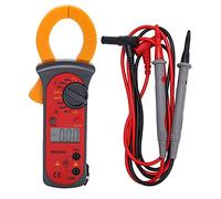 Pinza Amperimétrica Digital 600A 600V, Multímetro con Pantalla LCD y Medidor de Voltaje - Precisión en Corriente y Continua, Compacto y Portátil para Uso Industrial y