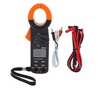 Pinza Amperimétrica Digital, 600V / 600A, Rango Automático - Medición Precisa y Multifunción, Compacta y Portátil para Electricistas y Reparaciones