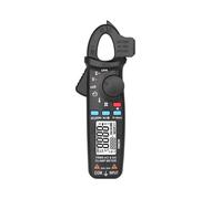 Pinza amperimétrica digital, ACM91 Medidor De Pinza Digital 1mA Amperímetro Precisión DC AC 100A Multímetro Profesional Probador Coche(ACM91 Black)