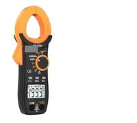 Pinza amperimétrica digital de 4000 cuentas, comprobador corriente CA/CC, rango automático, multímetro TRMS, amperímetro, ohmímetro, capacitancia, NCV(AS-528A)
