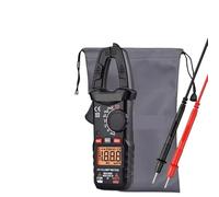 Pinza amperimétrica digital de corriente CC/CA, 600 A, 1000 A, RMS real, alicates, multímetro, amperímetro, comprobador amperios coche, capacitancia, NCV, herramientas prueba ohmios(HT207D AC DC 400A)