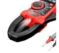 Pinza amperimétrica digital HT208 206 Pro, 1000 A, 1000 V CA, pinza amperimétrica de verdadero valor eficaz, amperímetro, voltímetro, VFD, REL, ohmios(HT208A 1000A AC)