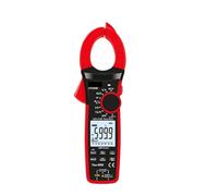 Pinza amperimétrica digital, Medidor De Pinza Digital True RMS UT207B UT208B AC DC Corriente 1000A 1000V Alica Amperímetro LPF 6000 Abrazadera Amperimétrica(UT208B)