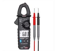 Pinza amperimétrica digital MESTEK CM85C de CA y CC, voltímetro, amperímetro, 600 V, precisión de 1 mA