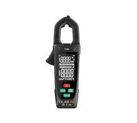 Pinza amperimétrica digital, Multímetro Recargable Con Pantalla Grande, Valores Eficaces Verdaderos, Medidor De Pinza Digital, Totalmente Automático, 600A, Detección Voltaje Sin Contacto(FY382)