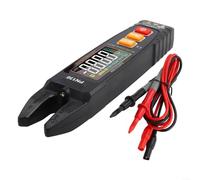 Pinza amperimétrica digital recargable inteligente en forma de U PN130 con detección de voltaje NCV y puerto de carga USB C