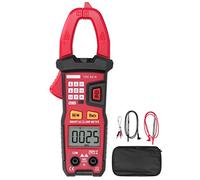 Pinza Amperimétrica Digital TDC541A, Medidor de Voltaje AC/DC, Corriente AC, Resistencia - Pantalla LCD Grande, Diseño Ergonómico, Uso Profesional y Doméstico