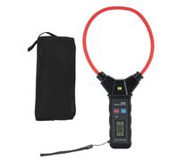 Pinza Amperimétrica Flexible AC 0-5000A, Medidor de Corriente con Pantalla LCD Retroiluminada - Bobina Flexible para Medición Precisa, Antiinterferencias, Ideal para Electricis