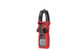 Pinza amperimétrica Pinza amperimétrica digital HT206A, amperímetro de corriente CA/CC de 600 A, multímetro profesional, comprobador de voltaje eléctrico, retroiluminación bicolor.(HT206D AC DC Pro)