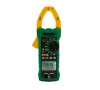 Pinza Amperimétrica, True RMS Digital Clamp 26mm LCD Metros Multímetro 1000A Amp 0.1-600V Medidor de voltaje