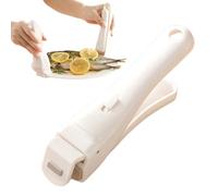 Pinza antiquemaduras ABS silicona acero 18 x 4,5 cm - Pinza para cuencos calientes, cocina segura | Para sartenes Air Fryer Microondas horno manejable fácil limpieza