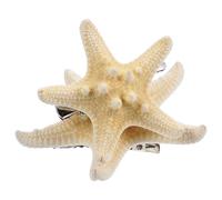 Pinza Cabello Forma de Estrella de Mar 2piezas Resina