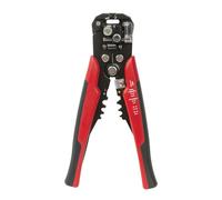 Sintron Tools CWS2 - Alicates pelacables combinados 3 en 1 para cortar, pelar y engarzar, mango de goma ergonómico, presión ajustable