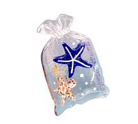 Pinza creativa de acetato para el pelo, con estrellas de mar, cangrejos, decoración de botella flotante, horquilla de dibujos animados para peinados de mujer, clip de acetato para el pelo