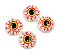 Pinza creativa para el pelo con forma de globo ocular, decoración de Halloween para niños y adultos, decoración de resina para eventos temáticos, adorno de horquilla de Halloween