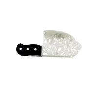 Pinza creativa para el pelo de color blanco y negro con agarre seguro, pasadores acrílicos para fiesta de Halloween, accesorios diarios, accesorios de Halloween, clip para el pelo