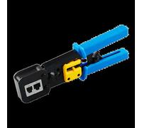 Pinza Crimpadora para Conectores BNC A Presión Cable Microcoassiale RG59