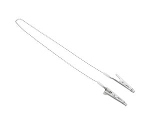 Pinza de Acero Metálica de Cadena Servilletas Cocodrilo con Inoxidable