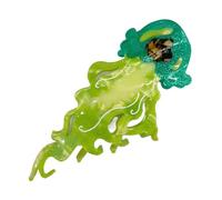 Pinza de acetato de garra, pinza de garra en forma de medusa | Tema del mar Strong Hold Hairpins for Wives Students Ladies School Dance Fixing Wedding Family Photo Sessions