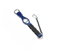 Pinza de aluminio equipada con báscula digital para un seguimiento preciso del peso en el lugar sin necesidad de equipo adicional (azul)