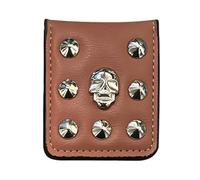 Pinza De Billete Magnética - Titular De Tarjeta De Clip De Billetes, Portatarjetas Billetera Delgada, Pinza De Billetes De Cuero, Organizador De Plata Compacto Para Hombres | Tarjetero Delgado