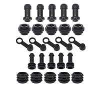 Pinza de bomba superior e inferior for freno de motocicleta, funda amortiguadora, cubierta antipolvo, bomba de freno de disco de goma, tapa impermeable(5 sets)