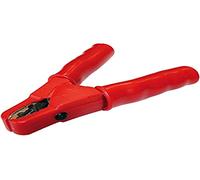 Pinza de carga SZ40, hasta 480 A, totalmente aislada, chapa de acero, color rojo