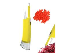 Pinza de Cebo de Gusano de Sangre, Herramientas de portátiles con Clip de lombriz de Tierra, Herramienta de Bander de Soporte de Gusano Rojo con Bandas, luz, Accesorios de Aparejos para Agua