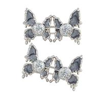 Pinza de cintura reutilizable para pantalones de mezclilla de aleación y ajuste cómodo para pantalones de botón y bragueta duradera, talla única, como se describe